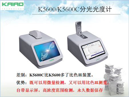 核酸浓度定量检测仪K5800C超微量分光光度计