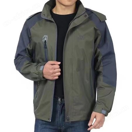 冬季加棉冲锋衣加绒户外防风防水登山服劳保棉服工作服