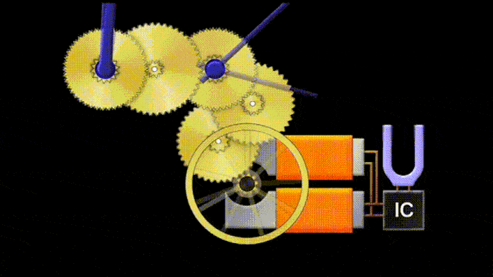 音叉晶振32.768KHz与石英钟表工作原理