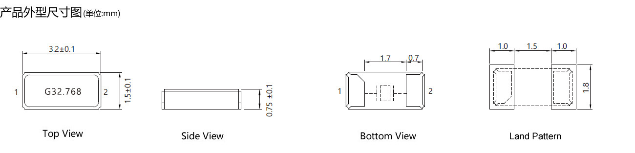 SMD3215无源晶振,FC-135与OSC3215有源晶振介绍 SMD3215无源晶振,FC-135与OSC3215有源晶振介绍