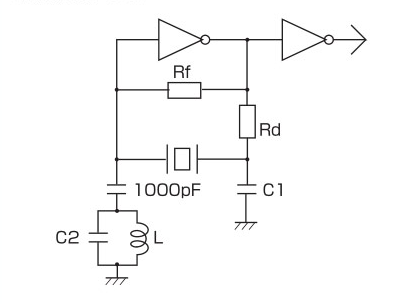 三种常见晶振振荡电路图例 三种常见晶振振荡电路图例